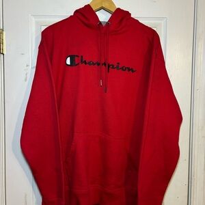 Champion Men's Red Hoodie